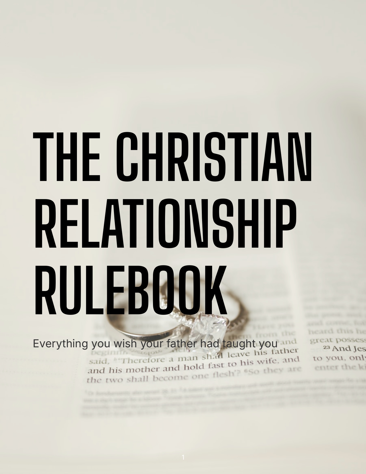 The Christian Relationship Rulebook Book Cover